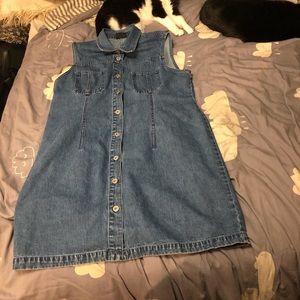 denim dress